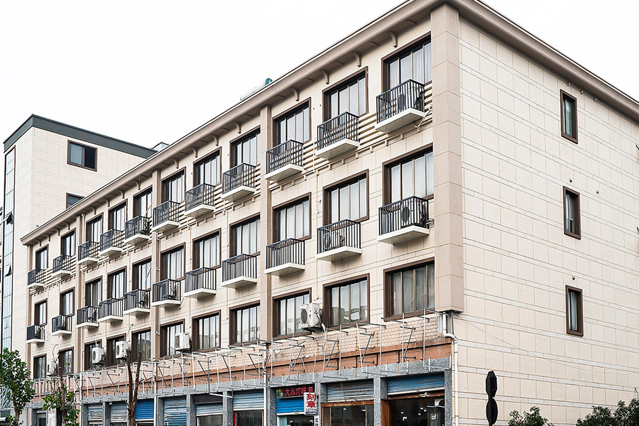 Xiaoshan Louta Town Urban Renewal Project (granit, travertin, flisebeklædning)